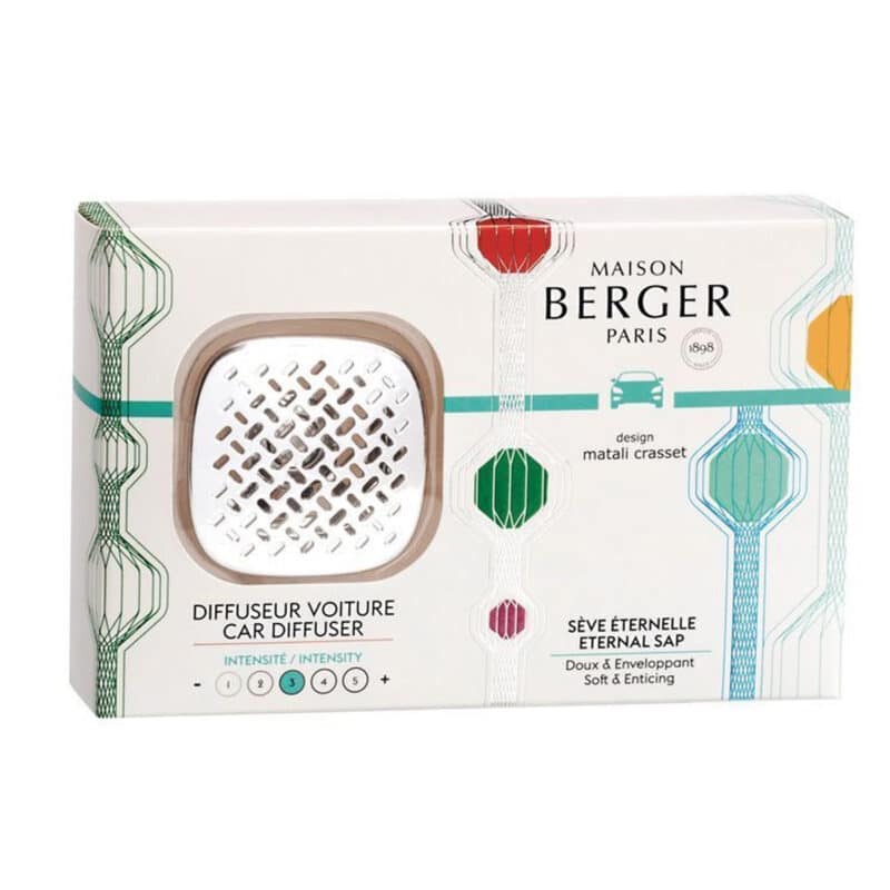 Lampe Berger autoparfumverspreider startersset + 1 navulling M. Crasset