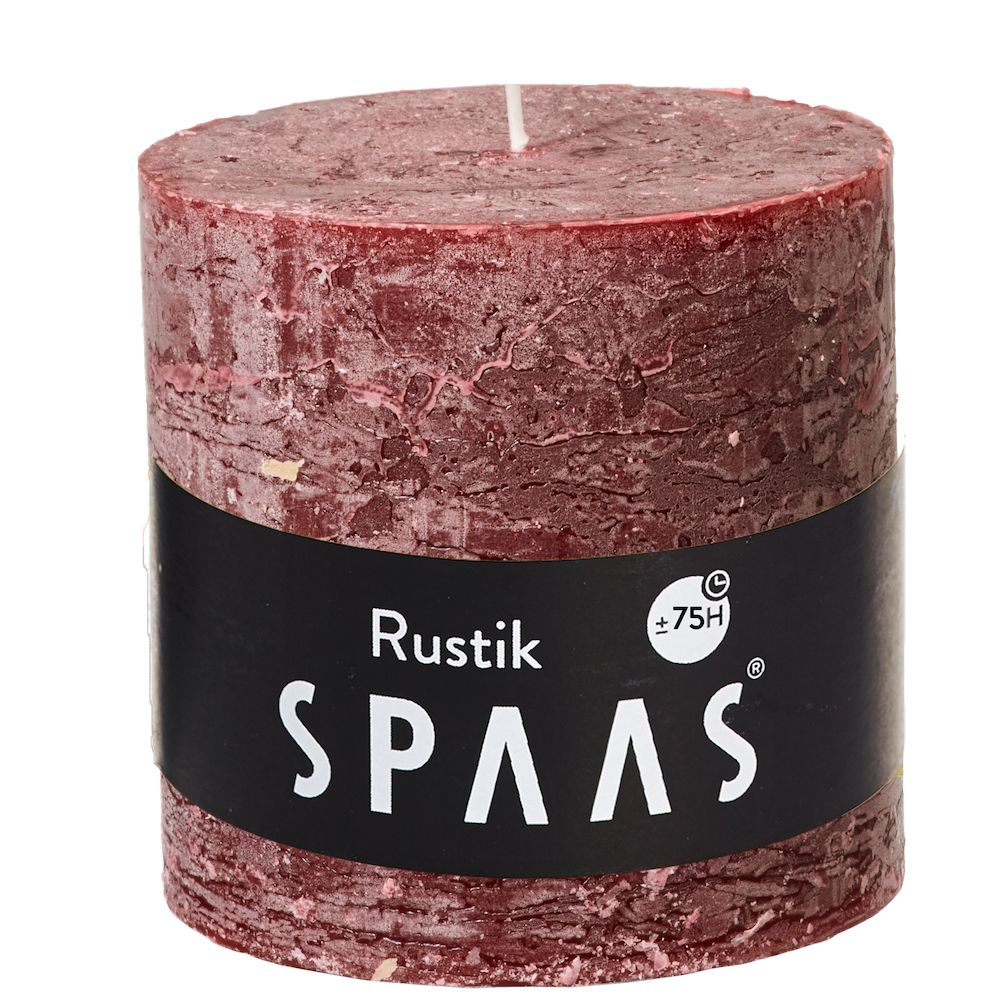 Stompkaars rustiek d10h10 bordeaux - Afbeelding 1