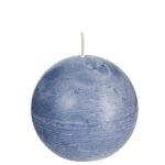 Bolkaars rustiek d8cm grijsblauw