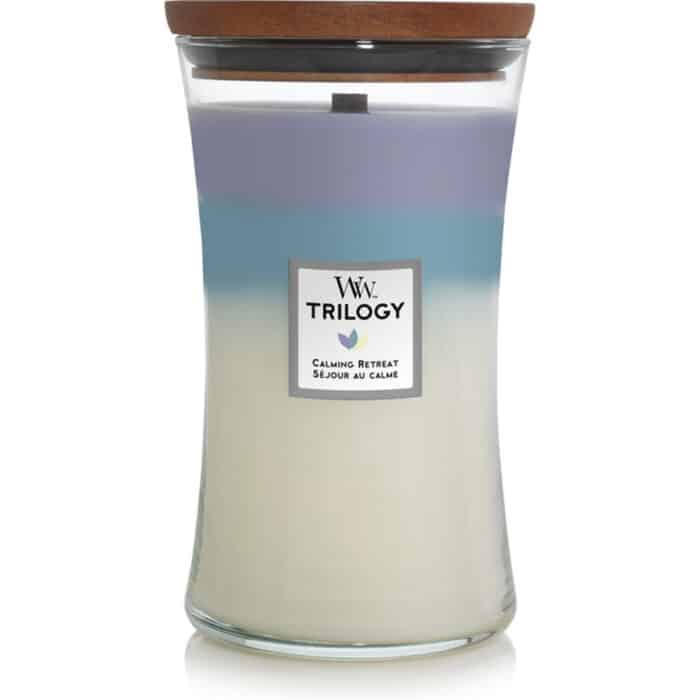WoodWick Trilogy Calming Retreat Large Candle