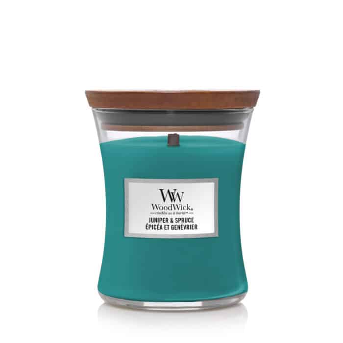 WoodWick Juniper & Spruce Ellipse Candle