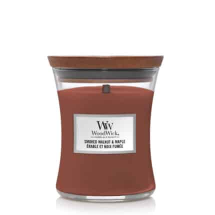 WoodWick Smoked Walnut & Maple Medium Candle