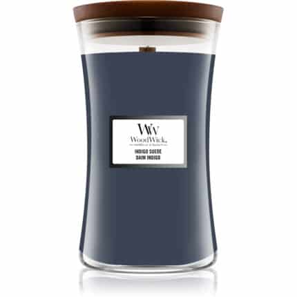 WoodWick Indigo Suede Large Candle