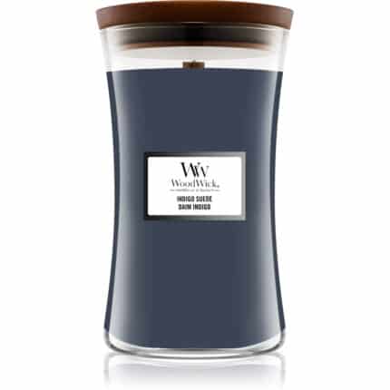 WoodWick Indigo Suede Large Candle