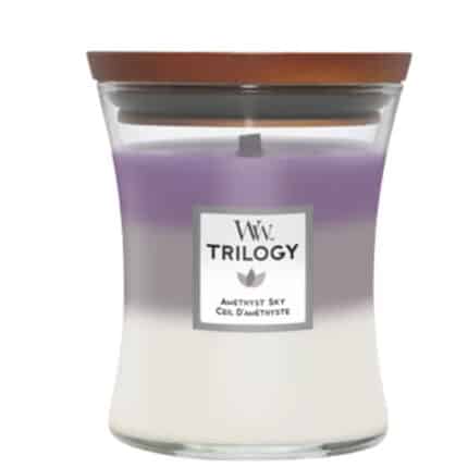 WoodWick Trilogy Amethyst Sky Medium Candle