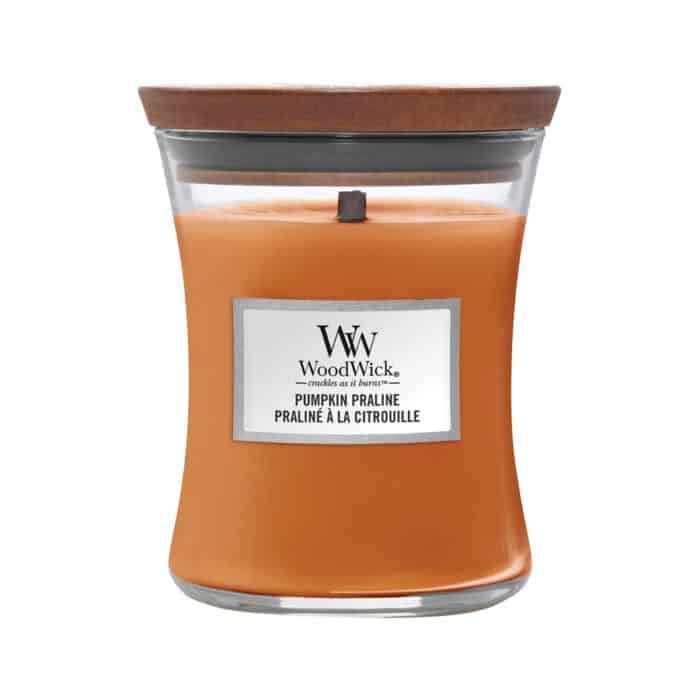 WoodWick Pumpkin Praline Medium Candle
