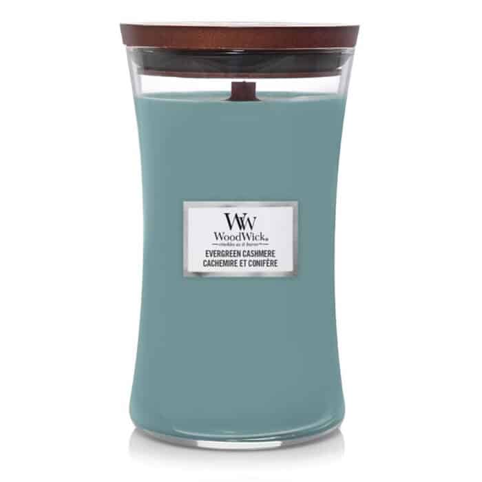 WoodWick Evergreen Cashmere Large Candle