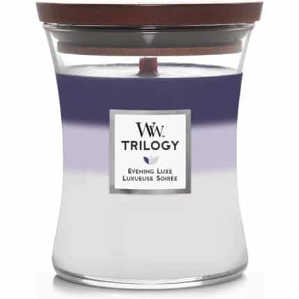 WoodWick Trilogy Evening Luxe Medium Candle