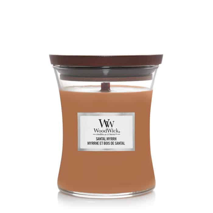 WoodWick Santal Myrrh Mini Candle