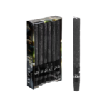 Huishoudkaars rustiek d2.1h25 zwart