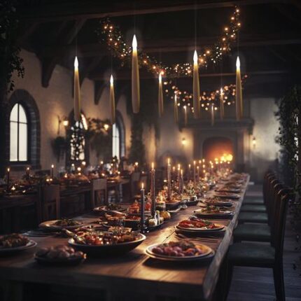 Harry Potter LED kaars zwevend – set van 10