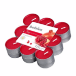 Geurtheelichten Pomegranate – 4 Uur Brandtijd (18 stuks)